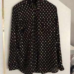 Who What Wear - Printed Button Down